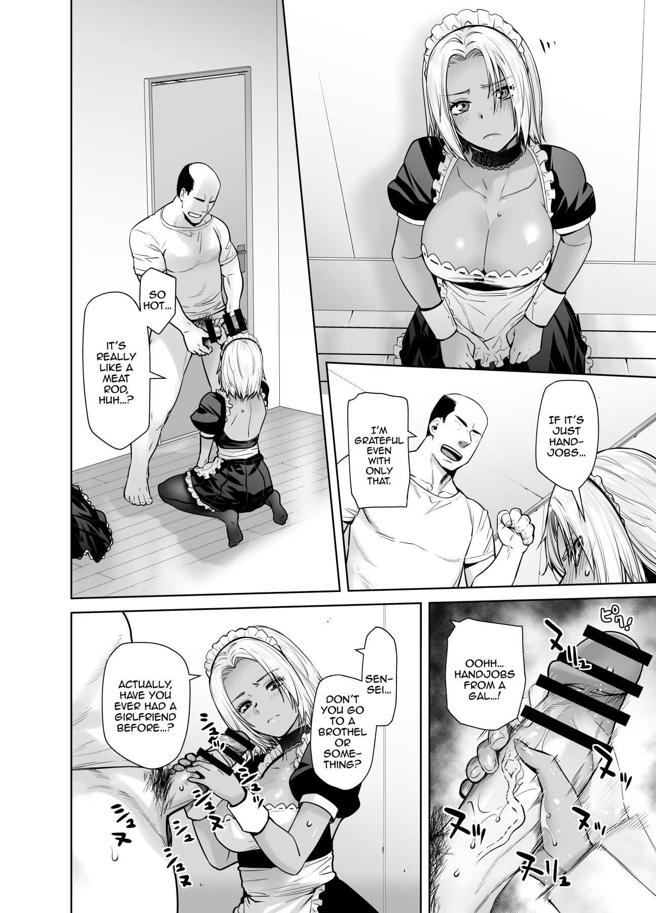 Hentai Manga Comic-The Black Gal Who Became The Homeroom Teacher's Maid 2-Read-15